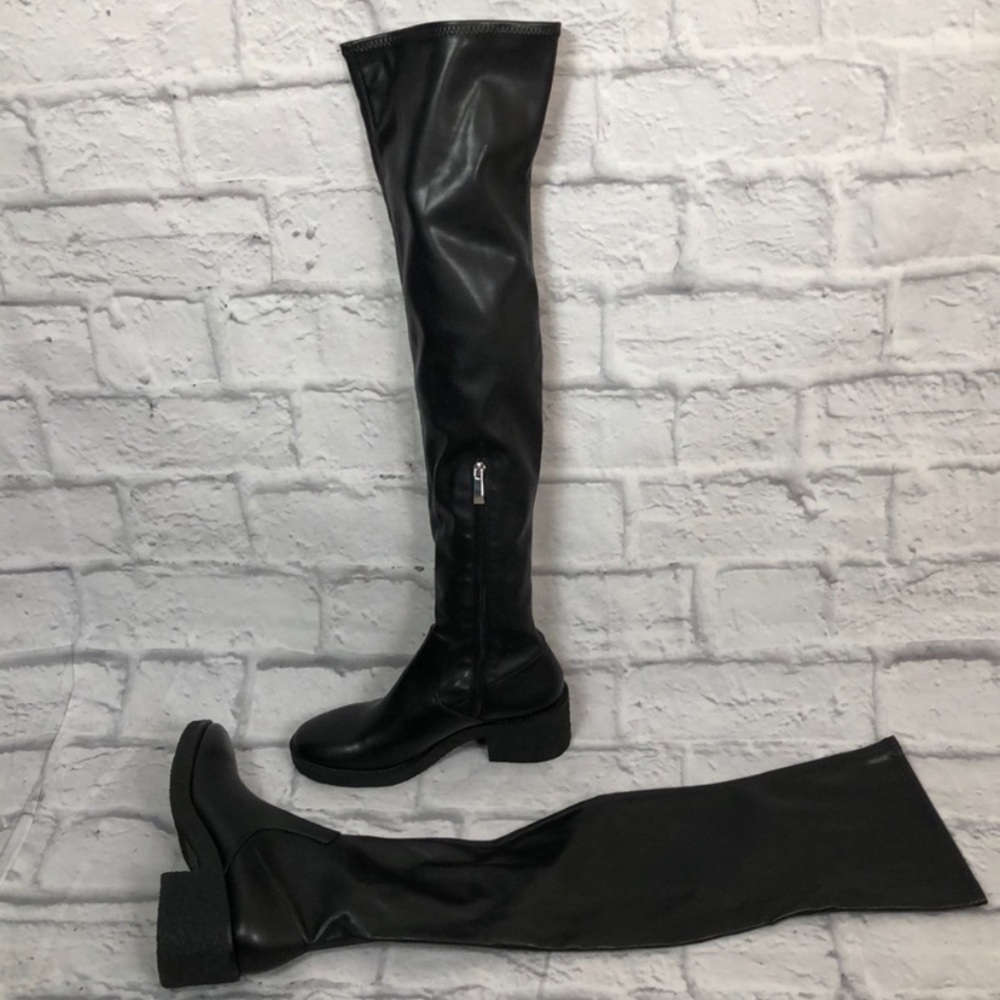 Zara over the knee boots!